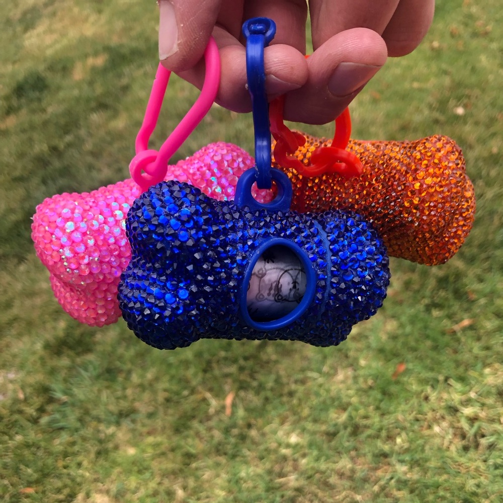 Bling Pet Waste Bag Holder
